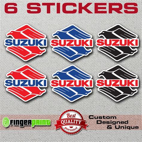 SUZUKI Logo sticker vinyl decal emblem graphic #FingerprintDesign in 2020 | Logo sticker, Vinyl ...