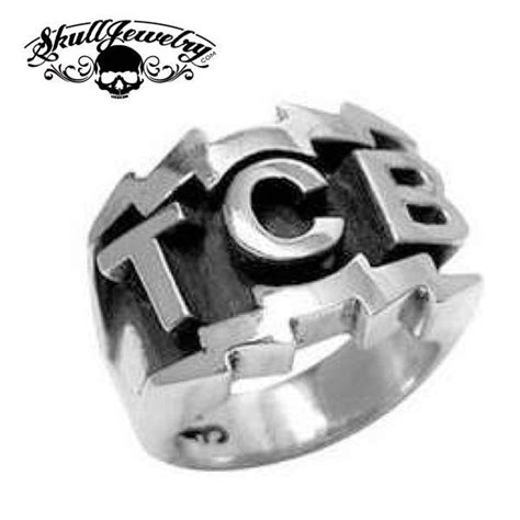 'TCB' Elvis Presley Ring (424) – SkullJewelry.com - American Owned & Operated | 1-866-45-SKULL ...