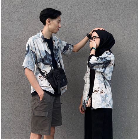 Jual ICE BLUE BAJU COUPLE PASANGAN BY PRICETAG | Shopee Indonesia