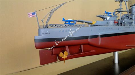 USS Nevada (BB-36) - Mahogany Wooden Aircraft Models – Boat & Ship Models Handmade Museum Quality