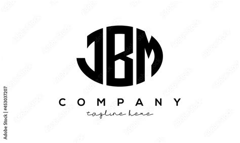 JBM three Letters creative circle logo design Stock Vector | Adobe Stock