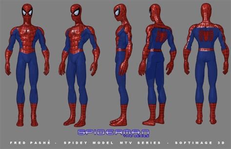 Spider-Man: The New Animated Series (2003) Concept Art | Spiderman ...