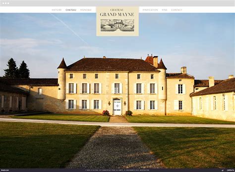 Château Grand Mayne on Behance