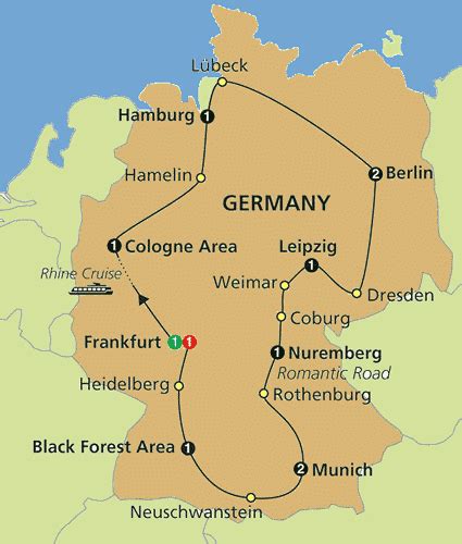 Germany Tour | Highlights of Germany | Germany Tour Route