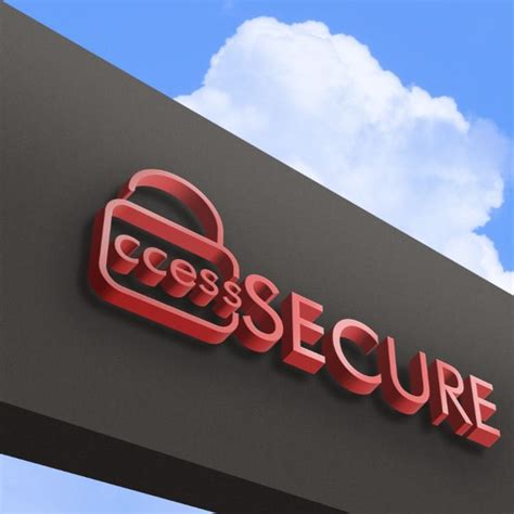 Access Secure Logo | Logos, Neon signs, Graphic design illustration