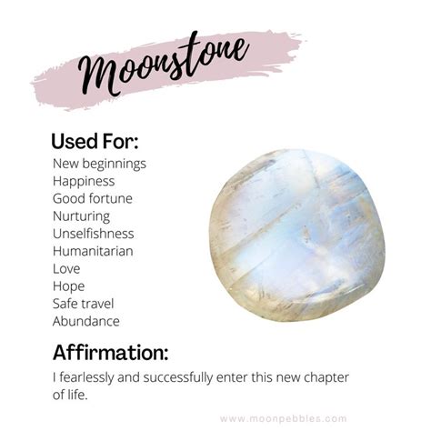 Healing Properties of Moonstone | Healing properties, Moonstone, Moon stone meaning