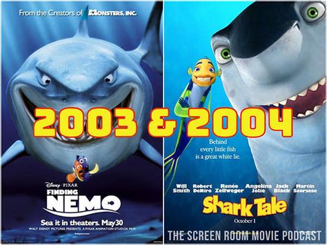 Download Shark Tale Finding Nemo Poster Wallpaper | Wallpapers.com
