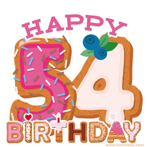 Happy 54th Birthday Card | Funimada.com