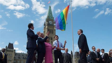 Pride flag raised at Parliament Hill for first time | CTV News