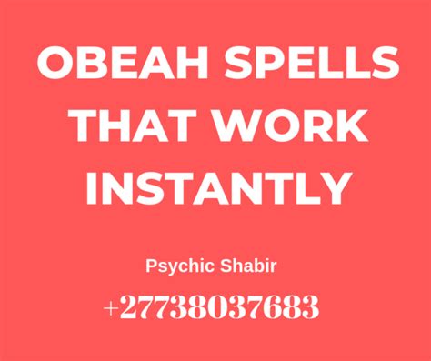 Obeah Spell To Make Someone love You | Obeah Spells For Love | Love ...