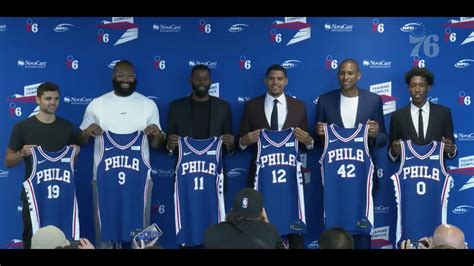 Philadelphia 76ers Introductory Press Conference - YouTube