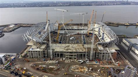 Bramley-Moore Dock: Worker dies after incident at site of Everton's new ...