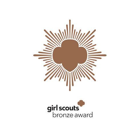 Collectibles Collector GIFT NEW Junior Girl Scout BRONZE AWARD PATCH ...