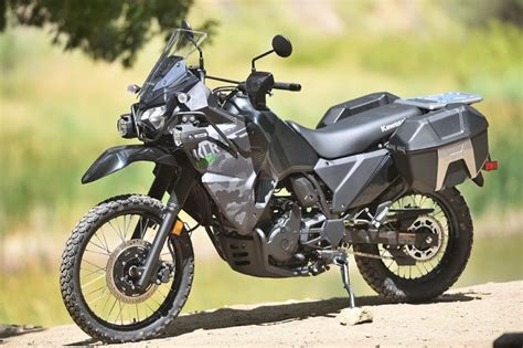 RIDING THE 2022 KAWASAKI KLR650 - Dirt Bike Magazine