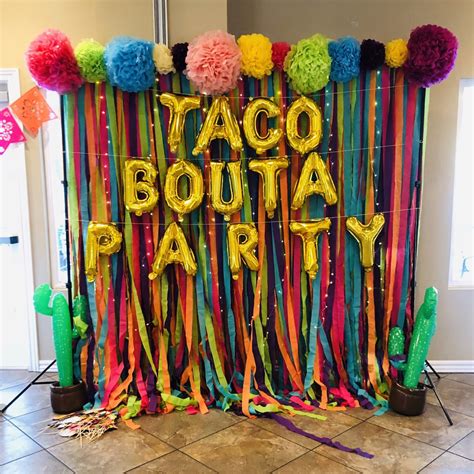 Fiesta photobooth | Mexican birthday parties, Taco baby shower, Fiesta ...