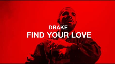 Drake - Find Your Love (Official Audio) - YouTube