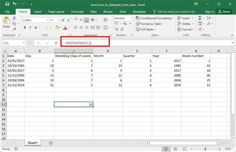 How To Get Month And Year From Date In Excel - Printable Forms Free Online