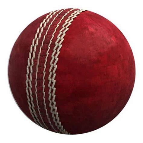 Red Leather Cricket Ball at Rs 150 | Sports Ball in Meerut | ID: 14944316791
