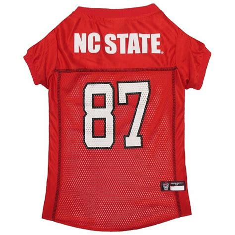 Pets First Collegiate NC State Wolfpack Football/Basketball Mesh Jersey ...