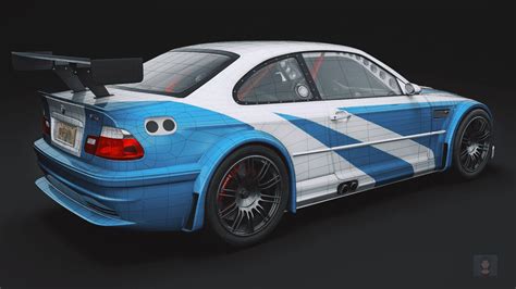 ArtStation - BMW E46 M3 GTR - Need For Speed Most Wanted (2005), Josafá ...