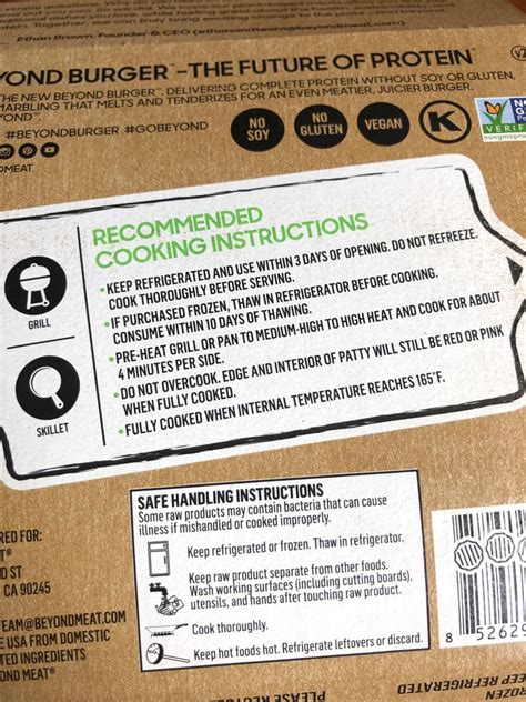 Beyond Burger Cooking Instructions | How Does the Beyond Burger Taste ...