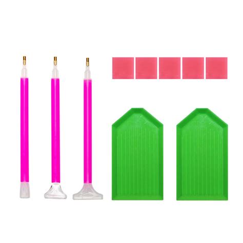 5D DIY Clay Box Solid Color 10pcs/set Diamond Painting Tools for Adults and Kids | eBay