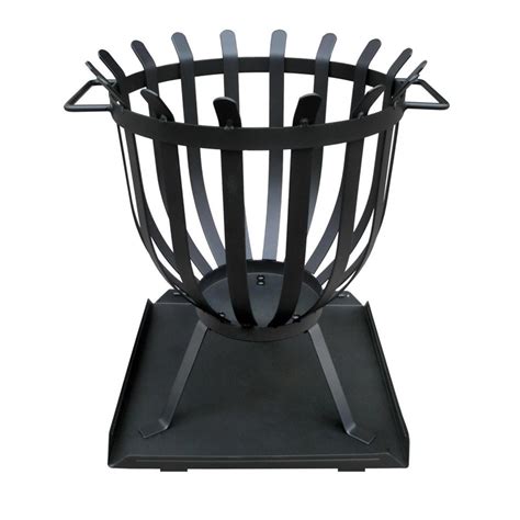 Jumbuck 36 x 36 x 46cm Black Brazier Fire Pit | Bunnings Warehouse