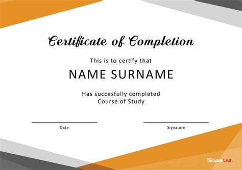 Free Training Completion Certificate Templates – Atlantaauctionco.com