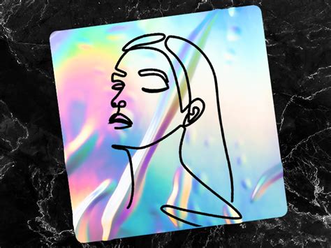 Custom Holographic Vinyl Stickers | Holographic Vinyl Printing