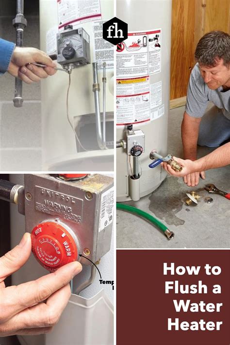 How to Flush a Hot Water Heater | Water heater, Water heater diy, Diy ...