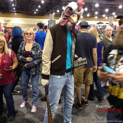 hotline miami jacket Cosplay Phoenix Comicon 2016 | BabySoftMurderHands.com