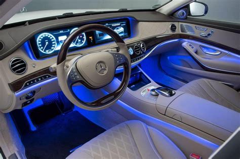 Mercedes Maybach S600 S Class 2016 - Interior front | Mercedes maybach ...