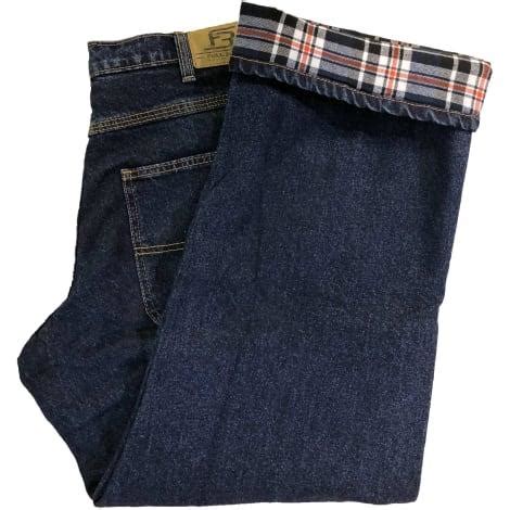 Men's Big & Tall Dark Wash Flannel Lined Carpenter Jeans by Full Blue at Fleet Farm