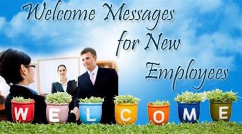 Welcome Messages for New Employees, Welcome New Employees