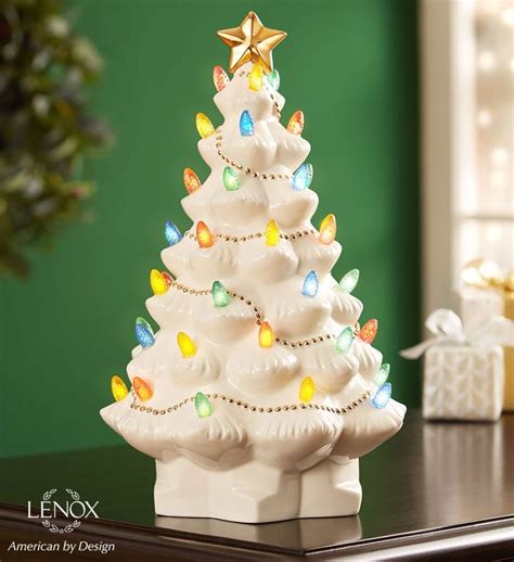 Lenox® Treasured Traditions™ Lighted Tree | 1800flowers.com