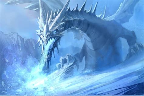 Frost Dragon. - Dragons of Atlantis Picture | Elemental dragons, Dragon pictures, Ice dragon