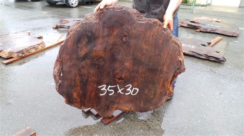 Redwood Burl Slabs - Live Edge Slabs | Redwood Burl Inc.