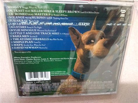 CD Scooby Doo Soundtrack (combo 2 album), Hobbies & Toys, Music & Media ...