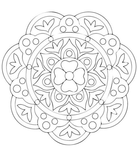 Free Printable Rangoli Coloring Pages: Introduce Indian Culture to Your Kid