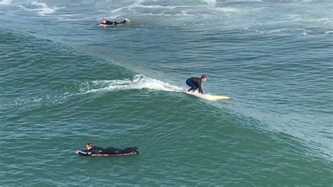 Surfing February 5 11:25 AM Pacific beach San Diego ...