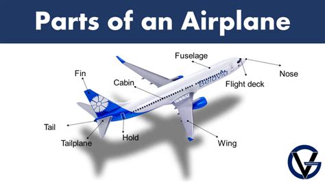 Aircraft Parts: List of All Parts of an Airplane - GrammarVocab