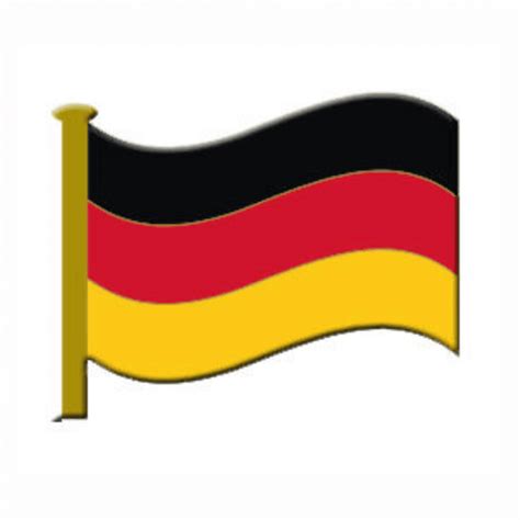 Enamel 'Germany' Flag Badge | Lapel Pin Badge