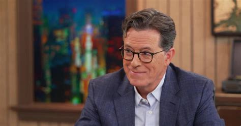 Stephen Colbert on being back on stage - CBS News