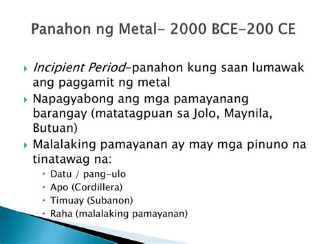 panahon ng metal - philippin news collections