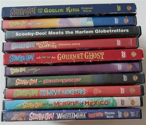 Scooby Doo Lot of 10 DVD Animated Movies | Grelly USA