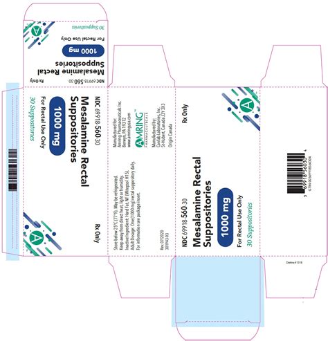 DailyMed - MESALAMINE RECTAL- mesalamine suppository