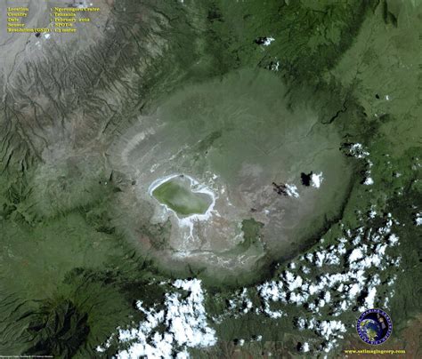 Ngorongoro Crater in Tanzania is the world’s largest inactive, unbroken ...