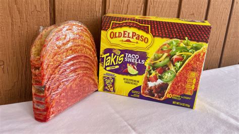 Old El Paso Takis Taco Shells Review: They'll Level Up Your Taco Night