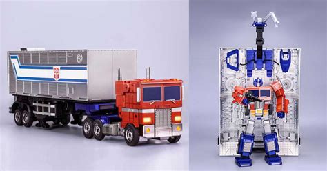 Optimus Prime Auto-Converting Robot Transformers Flagship Series Collector's Edition Robosen ...