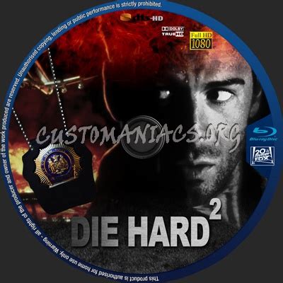 Die Hard 2 blu-ray label - DVD Covers & Labels by Customaniacs, id ...